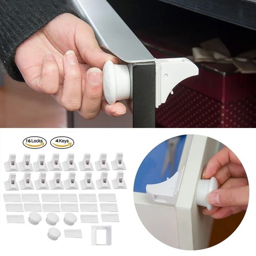 Cabinet lock child safety - lock,