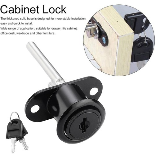 Desk triple lock file cabinet - lock,
