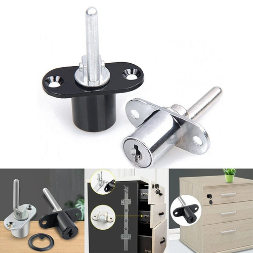 Furniture drawer lock with - with, 2