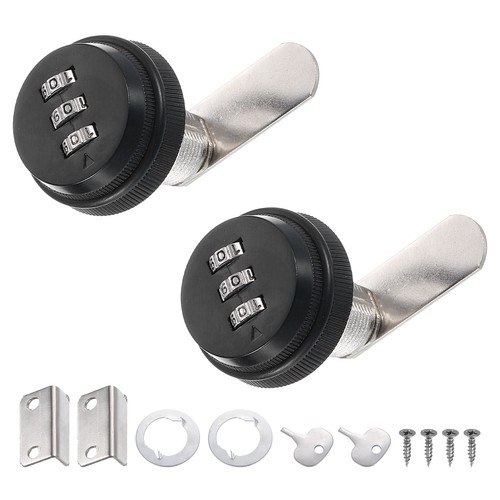 Pcs combination cam lock - 2, 1"
