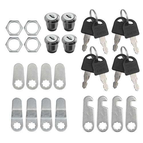 Pack cabinet locks with keys - with,