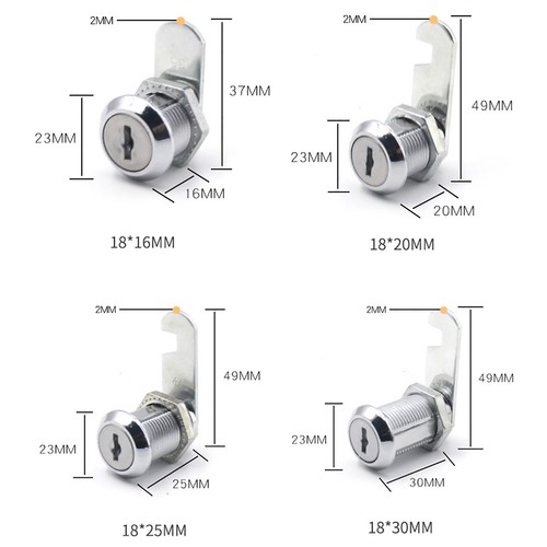 16mm cabinet tumbler cam - cabinet, lock